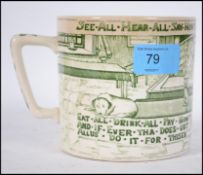 An early 20th century Crown Devon large staffordsh