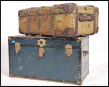 A vintage early 20th century Hegaro wooden bound c