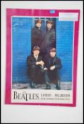 An original 1963 Beatles poster commemorating their Royal Command Performance concert at the