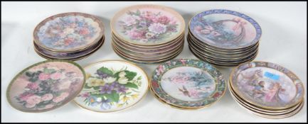 A large collection of character plates to include mythical scenes, botanics and others by makers