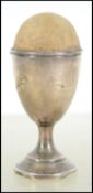 An Edwardian silver hallmarked pin cushion in the