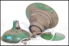 A group of three vintage 20th century industrial f