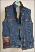 Status Quo; 2x original Status Quo demin jackets - each filled with an assortment of Status Quo