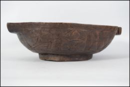 A believed aboriginal / tribal sacrificial low bow