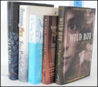 Signed novels: A collection of 5x signed / autographed novels comprising of: Wild Boy, 'In Tearing