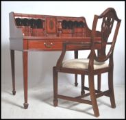 A very good antique Victorian style mahogany Carlt