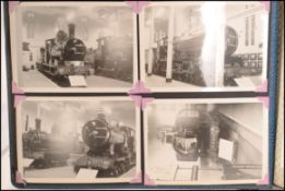 A collection of approx 160 vintage early to mid 20th century steam and diesel railway train