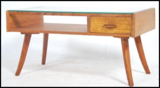 A 1950's / mid century retro oak coffee occasional