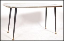A stunning vintage mid 20th century coffee  table