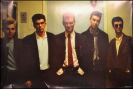 The Smiths - An original Smiths poster from the 1980's featuring the 1986 Smith's line up.