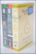 Lord Of The Rings; a sealed reissue set of the three Lord Of The Rings novels by JRR Tolkien. Each