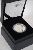 A Royal Mint 2010 Silver Piedfort Proof £5 Crown 