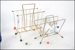 A set of mid century retro vintage atomic coat  ho