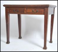 An early 20th century wooden desk of small to medi