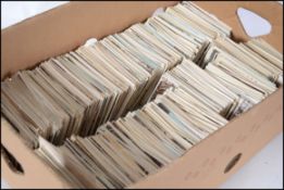 Postcards; a stockpile of older GB views in banana box. Enormous quantity of approaching 3,000.