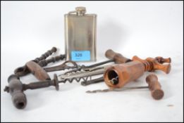 A collection of corkscrews circa 19th and 20th cen