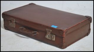 A vintage 20th century retro picnic hamper in orig