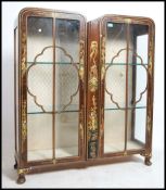 A 20th century Chinese inspired Chinoiserie glazed