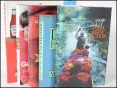 Signed non-fiction books; A collection of 5x autographed non-fiction books, comprising of: 'India In