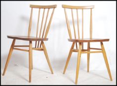 A good pair of 1970's Ercol beech and elm wood din