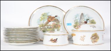 A vintage 20th century Bone China coffee service b