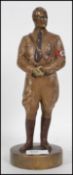 An unusual cold painted bronze figure of Adolf Hit