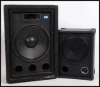 A large modern Stag Line stage speaker together wi
