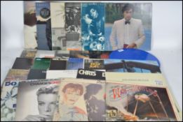 A collection of vinyl long play LP records to incl
