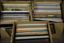 A large collection of classical records from an ex