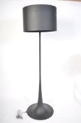 After Sebastian Wrong. A stunning flos spun floor lamp / standard lamp having an inverted tulip
