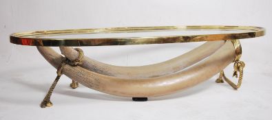 A 1970's coffee table  by ST Valenti of Madrid, Spain. This iconic large occasional coffee or centre