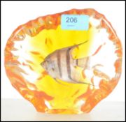 A retro 20th century taxidermy study of an Angel f