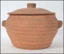 A Cornish 20th century St Ives crockery pot having