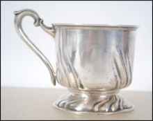 A continental silver stamped 800 19th century silv