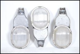 A group of three vintage mid century industrial Ph