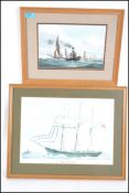 Vincent Neave: An original watercolour painting of