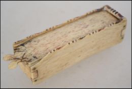 An unusual prisoner of war bone 19th century hand