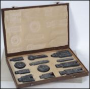 A good Chinese set of 12 ink cakes  complete in th