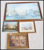 An early 20th century Nelson interest lithograph p