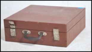 A vintage 20th century retro picnic hamper by Sirr