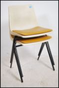 2 mid century Robin Day for Hille furniture moulde