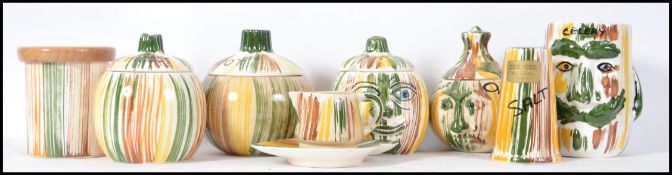 A retro mid century Dee Cee West Country Pottery k