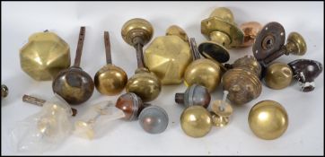 A group of vintage architectural / furniture spare