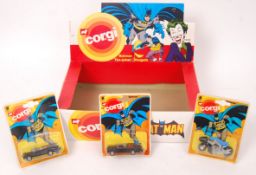 CORGI BATMAN SHOP DISPLAY