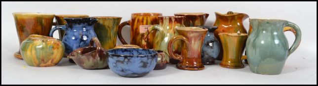 A good collection of 20th century Ewenny studio po