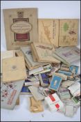 A collection of vintage early 20th century cigaret