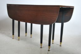 A 1970's G-Plan tola wood retro drop leaf dining t