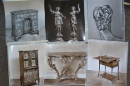 Large Collection of Glass Negatives By Still Life