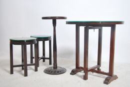 A mid century series of Chinese hardwood occasiona