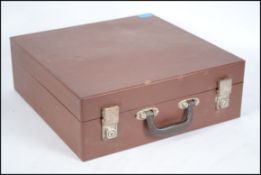 A vintage 20th century retro picnic hamper by Sirr